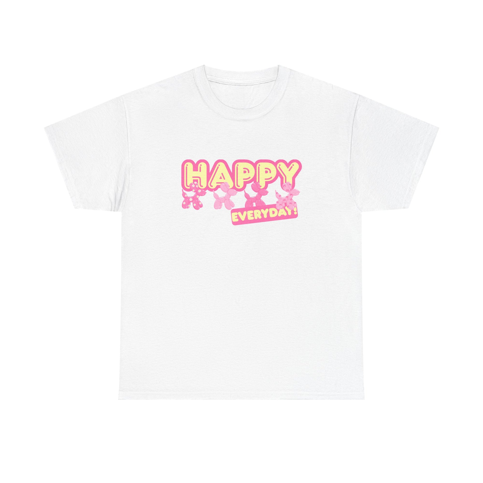 Unisex Heavy Cotton Tee - Creative Tshirt - happy every day