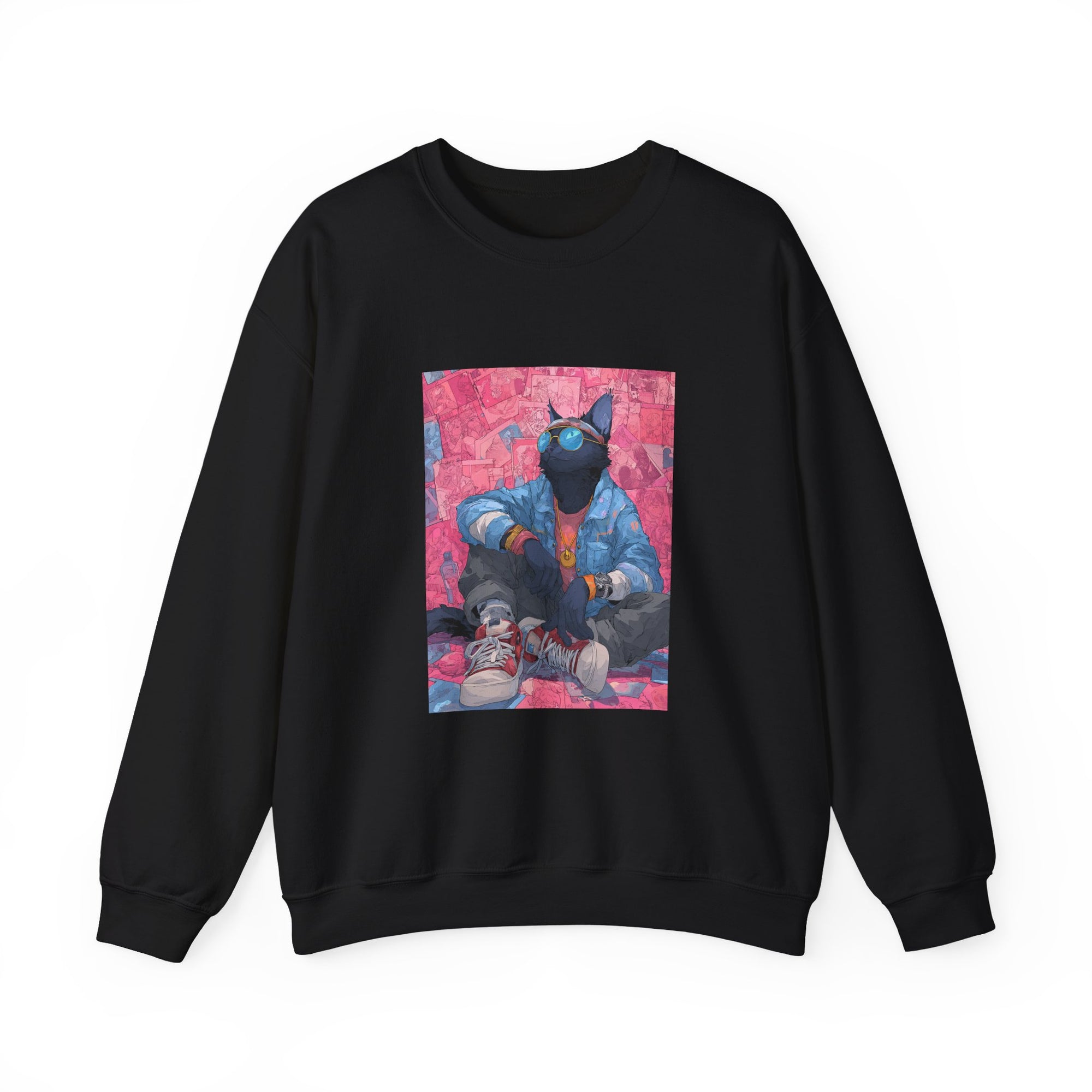 Unisex Heavy Blend™ Crewneck Sweatshirt - Creative - GCat - 0008