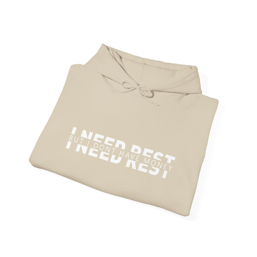 Unisex Heavy Blend™ Hooded Sweatshirt - i need rest but i dont have money