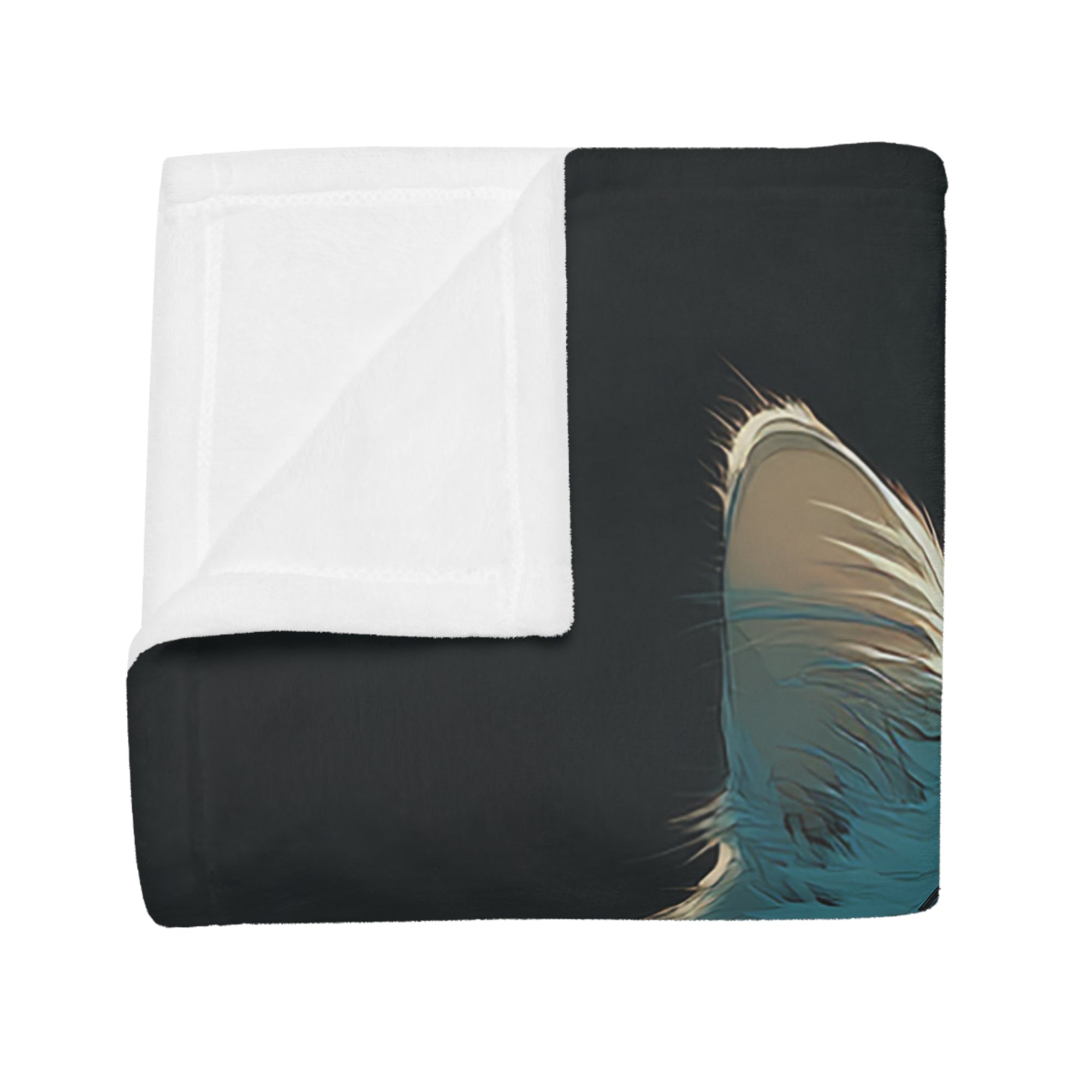 Cool Cat Fleece Blanket - Cozy Cat Lover Gift, Cat-Themed Home Decor, Stylish Pet Blankets, Quirky Gift for Cat Owners - Gcat - 0003