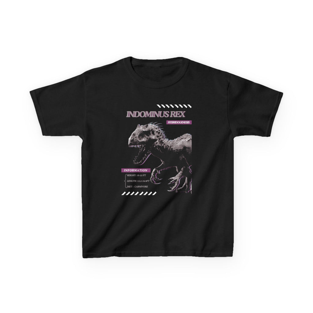 Kid Unisex Heavy Cotton Tee - Jurassic - Indominus rex