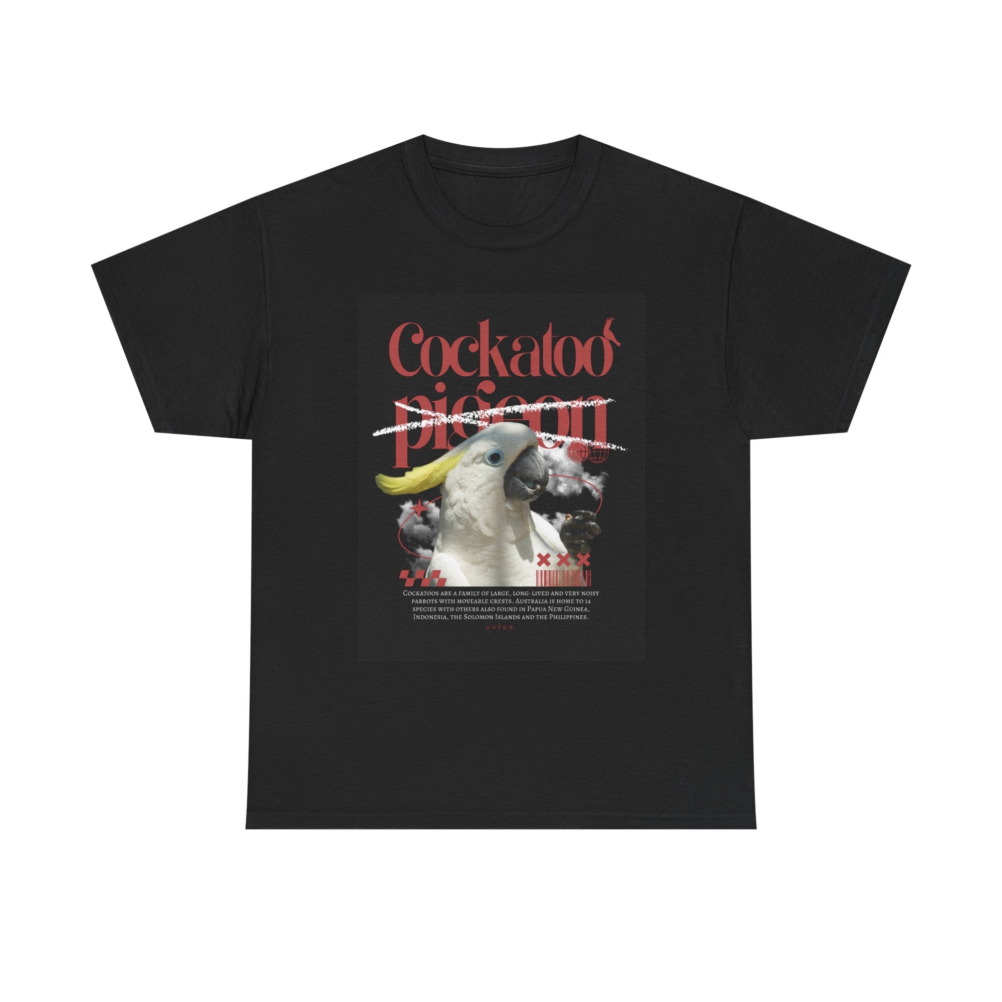 Unisex Heavy Cotton Tee - Cockatoo