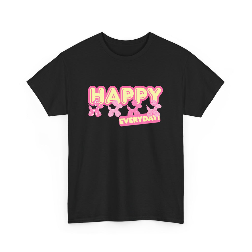 Unisex Heavy Cotton Tee - Creative Tshirt - happy every day