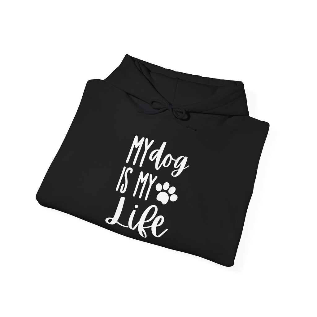 Unisex Heavy Blend™ Hooded Sweatshirt - my dog is my life