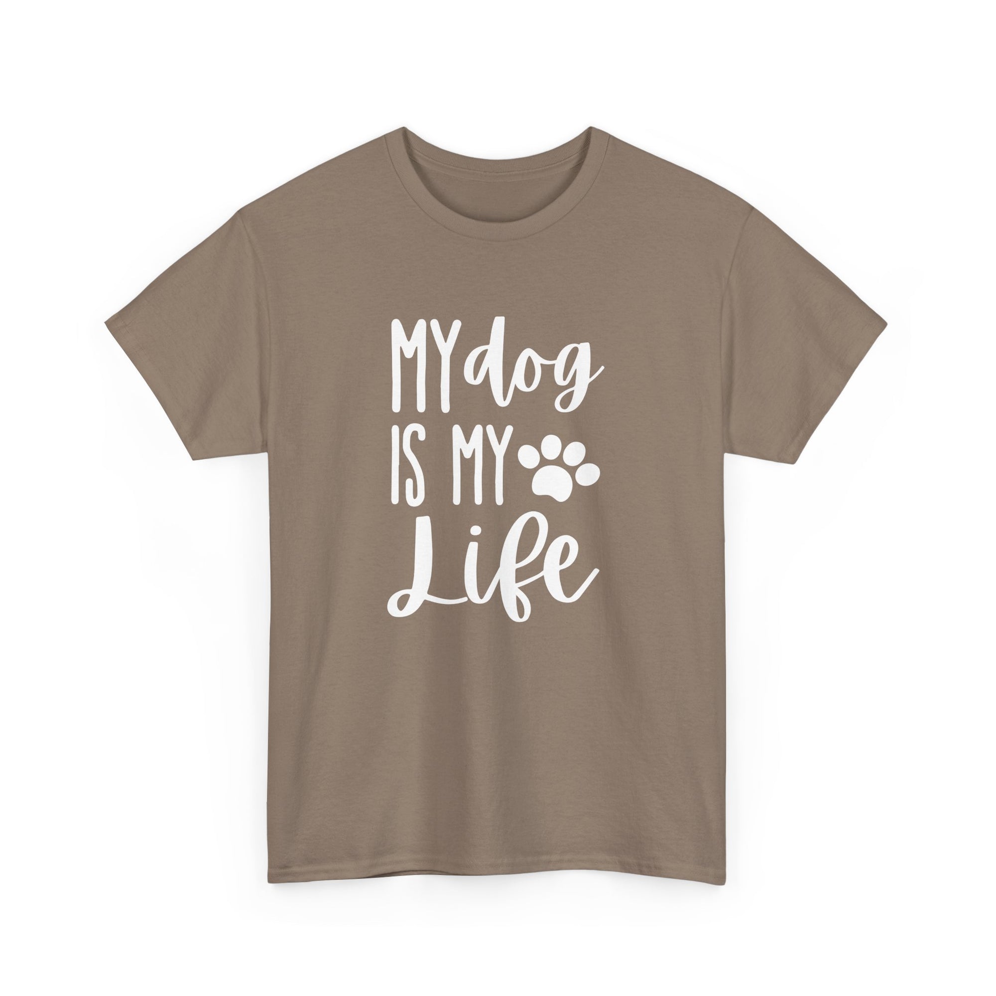Unisex Heavy Cotton Tee - my dog is my life