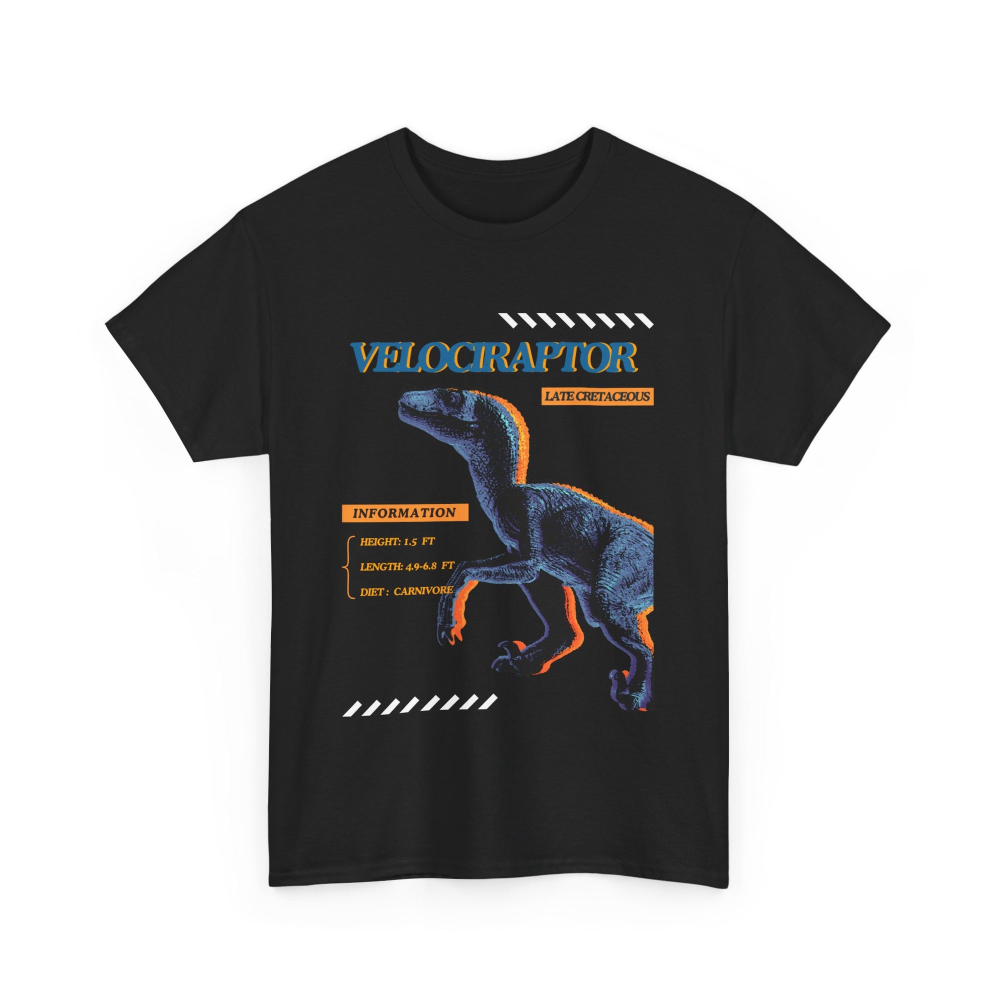 Unisex Heavy Cotton Tee - Jurassic - Velociraptor