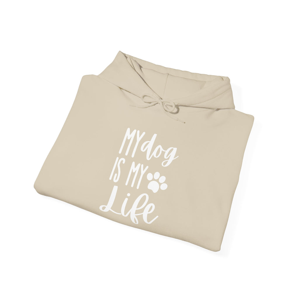 Unisex Heavy Blend™ Hooded Sweatshirt - my dog is my life