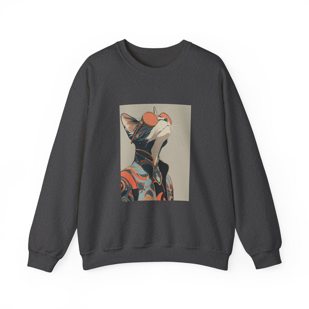 Unisex Heavy Blend™ Crewneck Sweatshirt - Creative - GCat - 0005