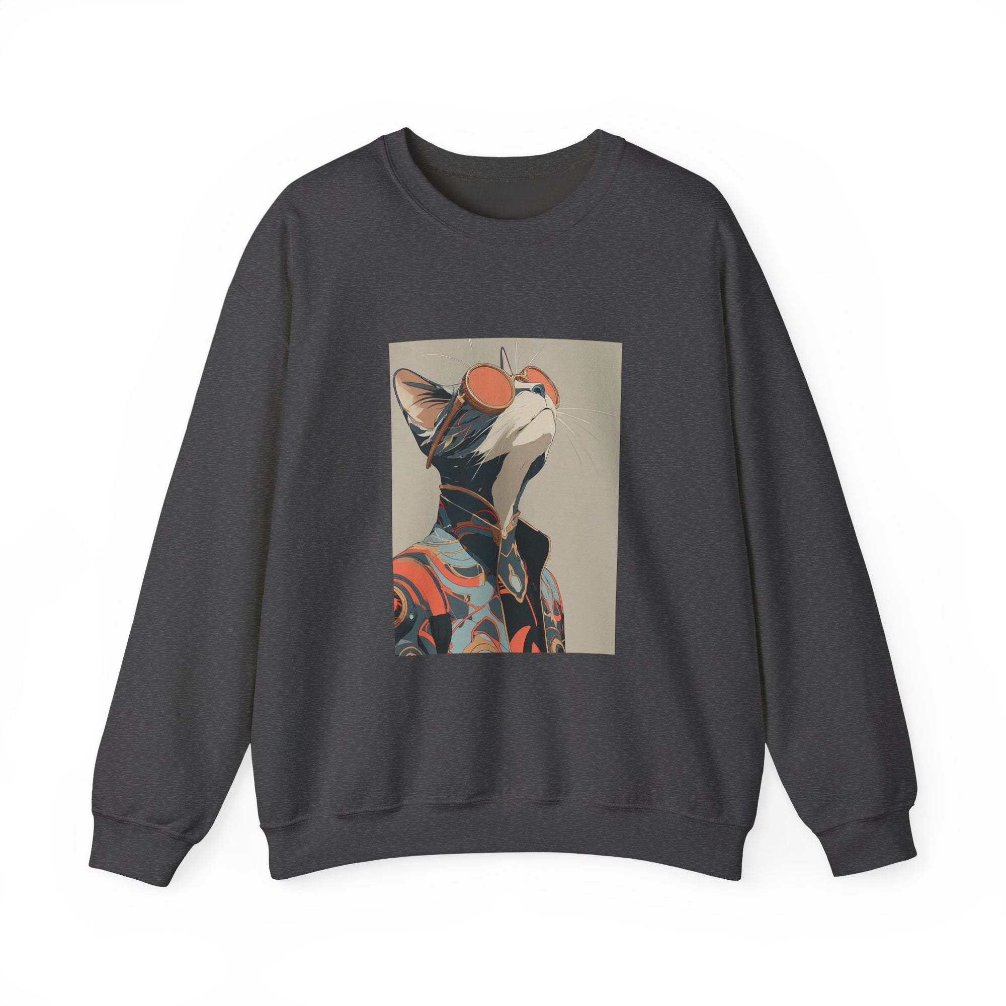 Unisex Heavy Blend™ Crewneck Sweatshirt - Creative - GCat - 0005