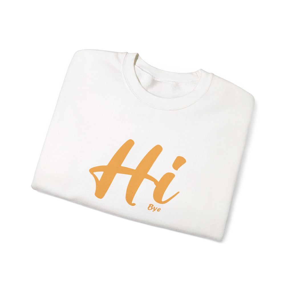 Unisex Heavy Blend™ Crewneck Sweatshirt - hi bye