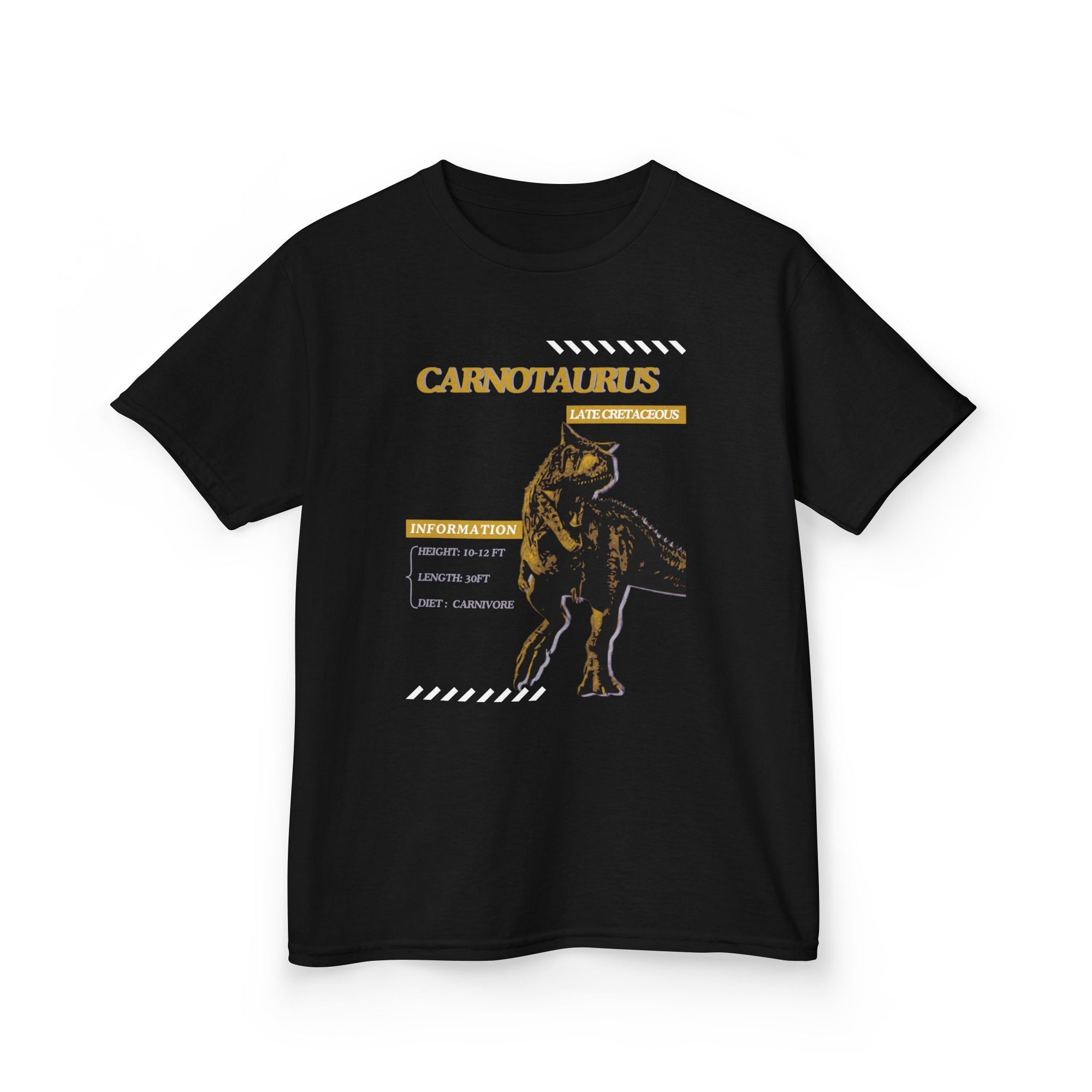 Kid Unisex Heavy Cotton Tee - Jurassic - Carnotaurus