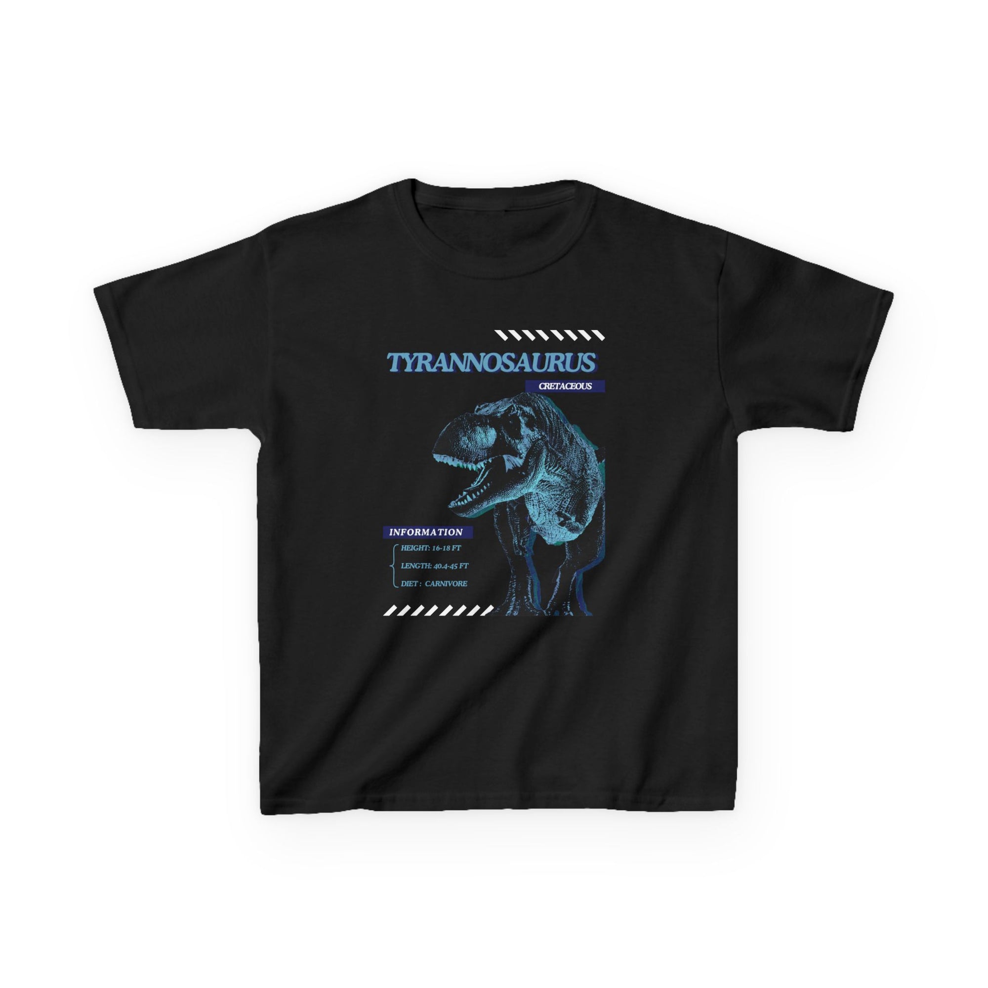 Kid Unisex Heavy Cotton Tee - Jurassic - Tyrannosaurus