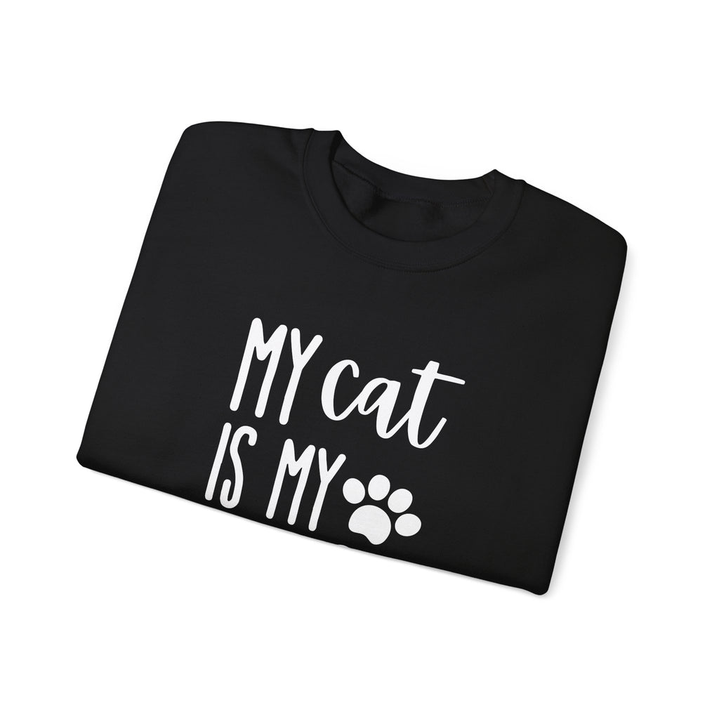 Unisex Heavy Blend™ Crewneck Sweatshirt - my cat is my life