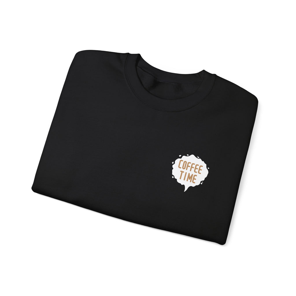 Unisex Heavy Blend™ Crewneck Sweatshirt - Creative - coffee time