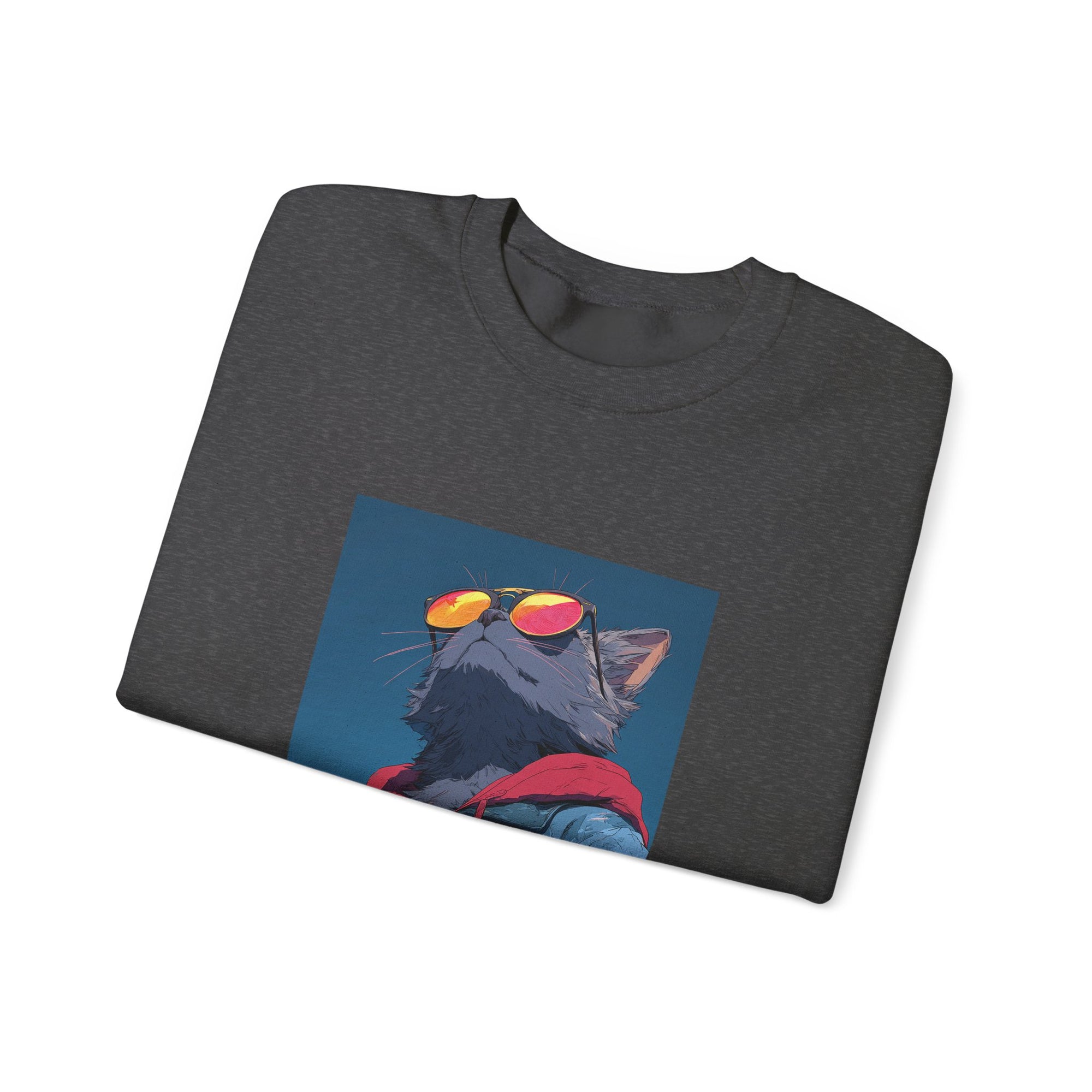 Unisex Heavy Blend™ Crewneck Sweatshirt - Creative - GCat - 0006