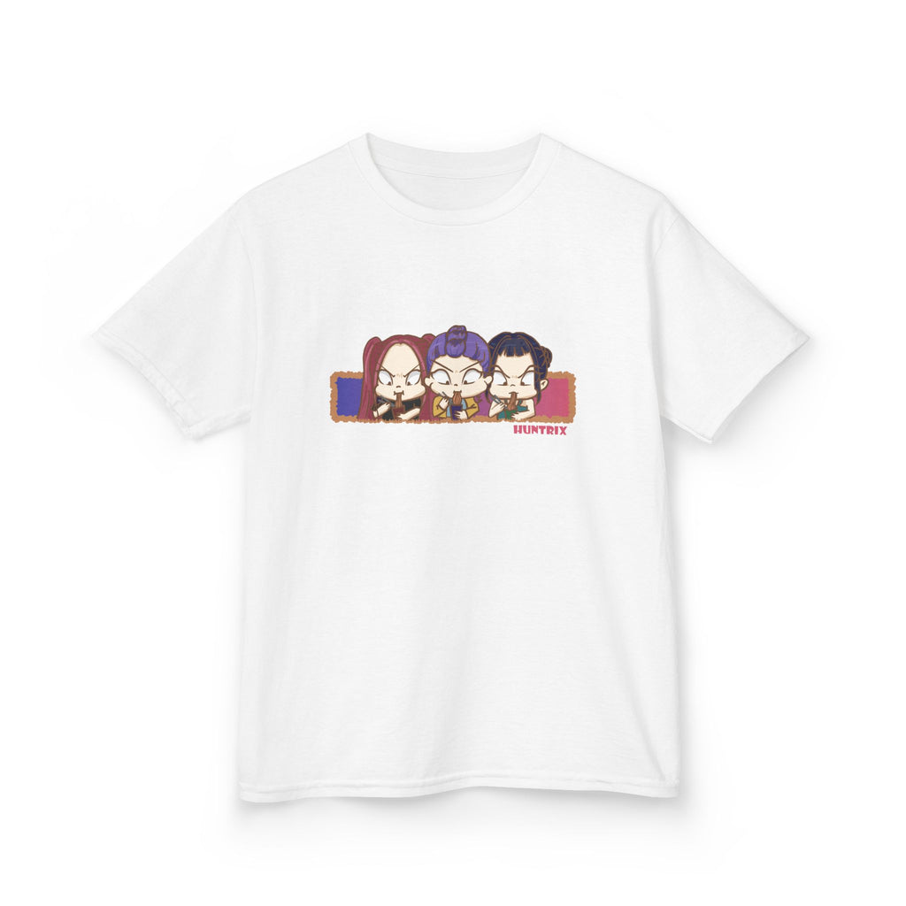 Kid Unisex Heavy Cotton Tee - Creative - KPop Demon Hunters - Huntrix