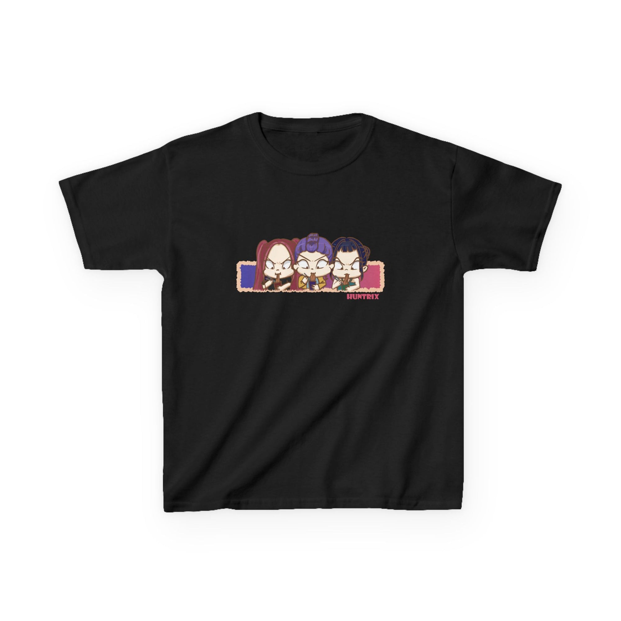 Kid Unisex Heavy Cotton Tee - Creative - KPop Demon Hunters - Huntrix
