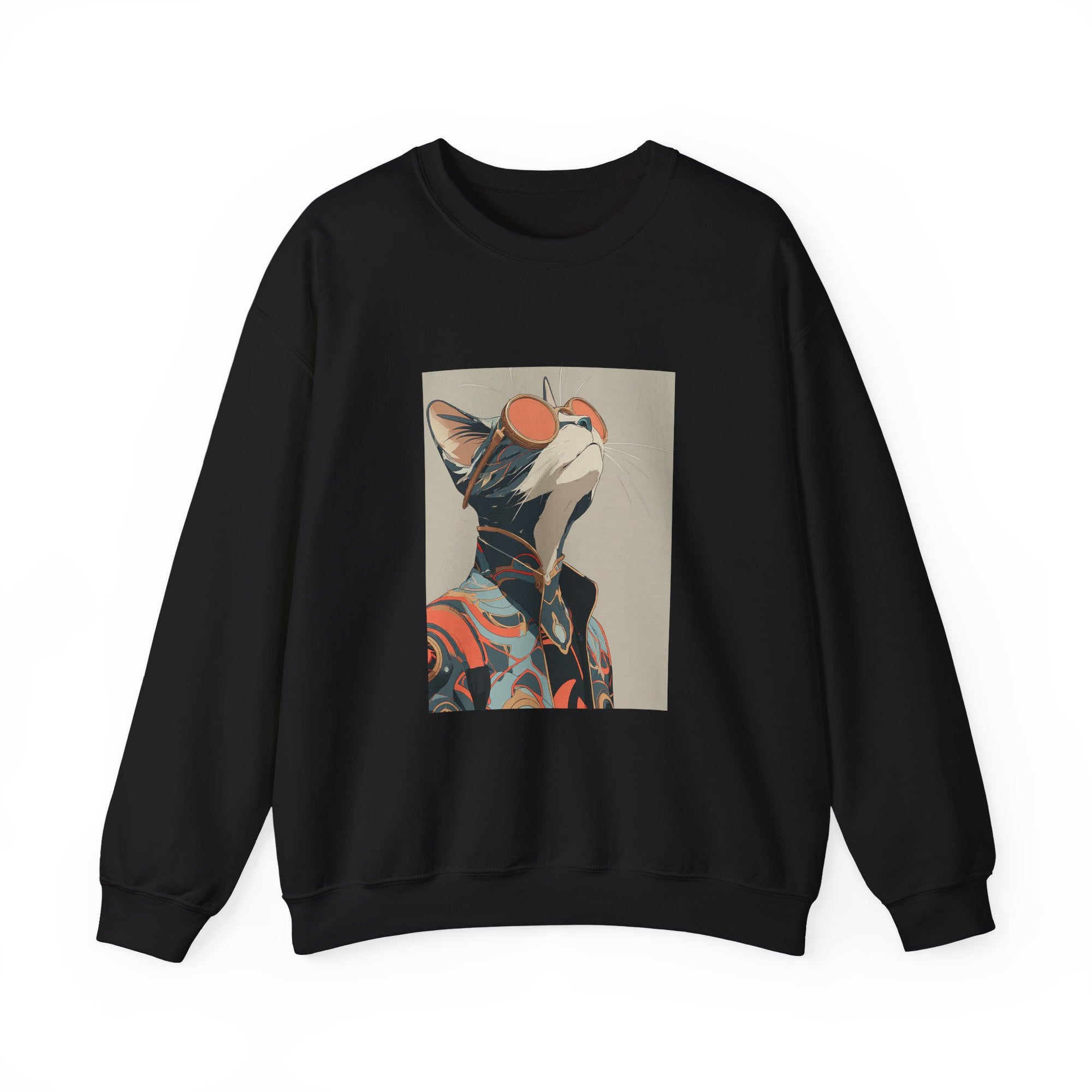 Unisex Heavy Blend™ Crewneck Sweatshirt - Creative - GCat - 0005