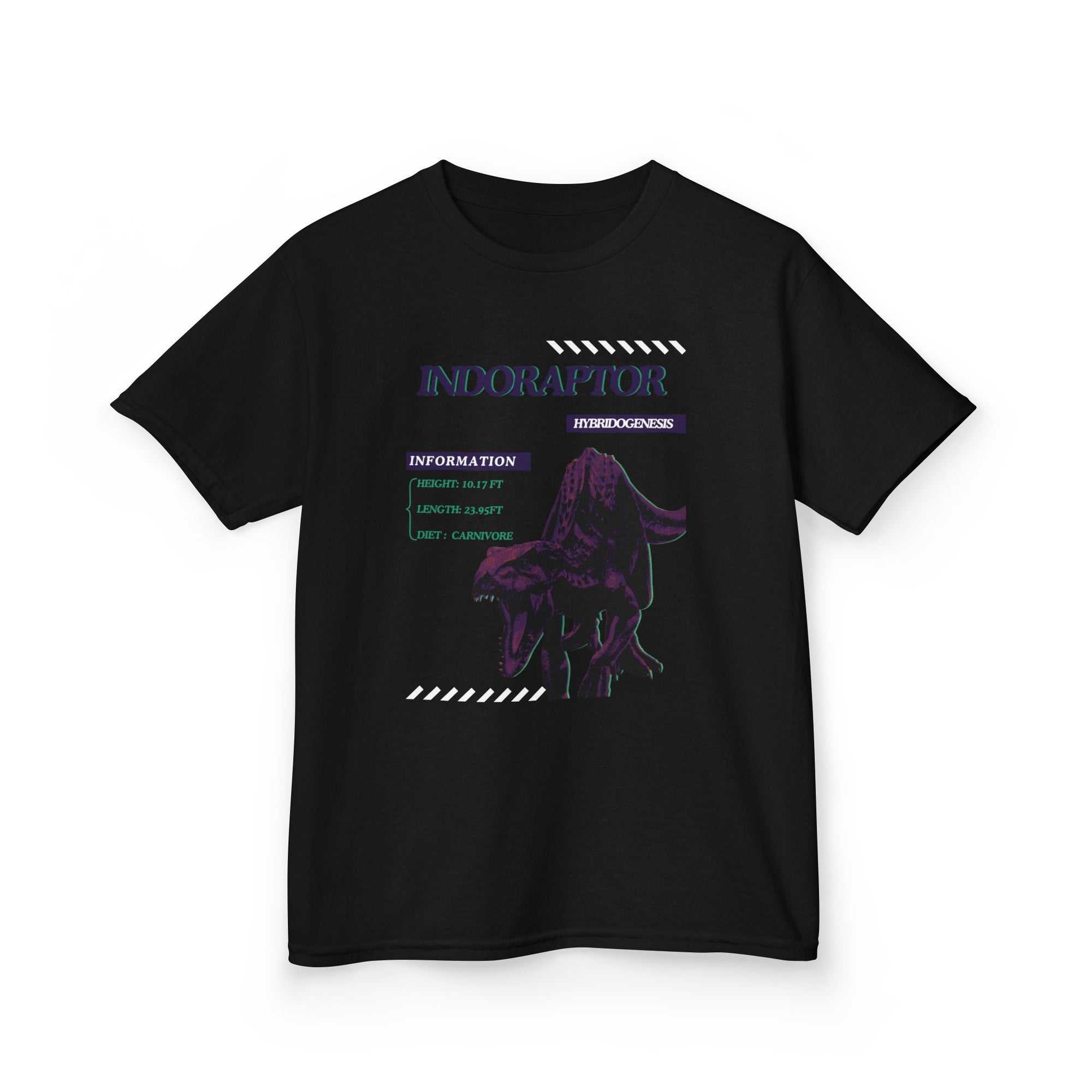 Kid Unisex Heavy Cotton Tee - Jurassic - Indoraptor