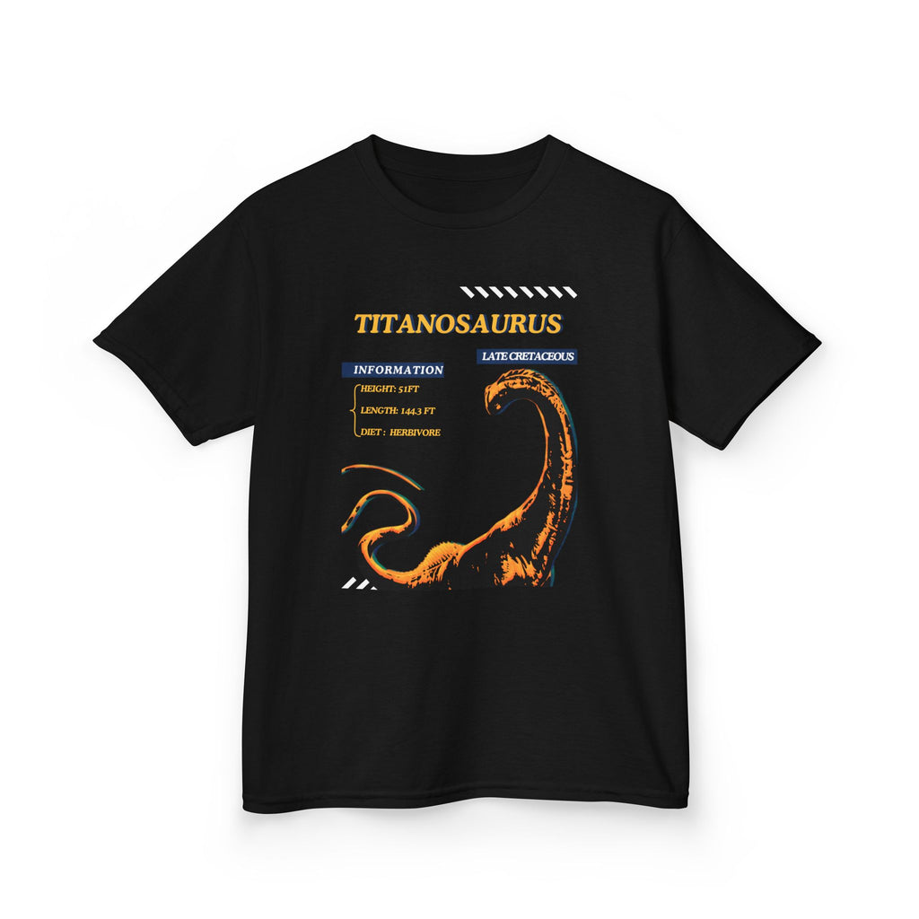 Kid Unisex Heavy Cotton Tee - Jurassic - Titanosaurus