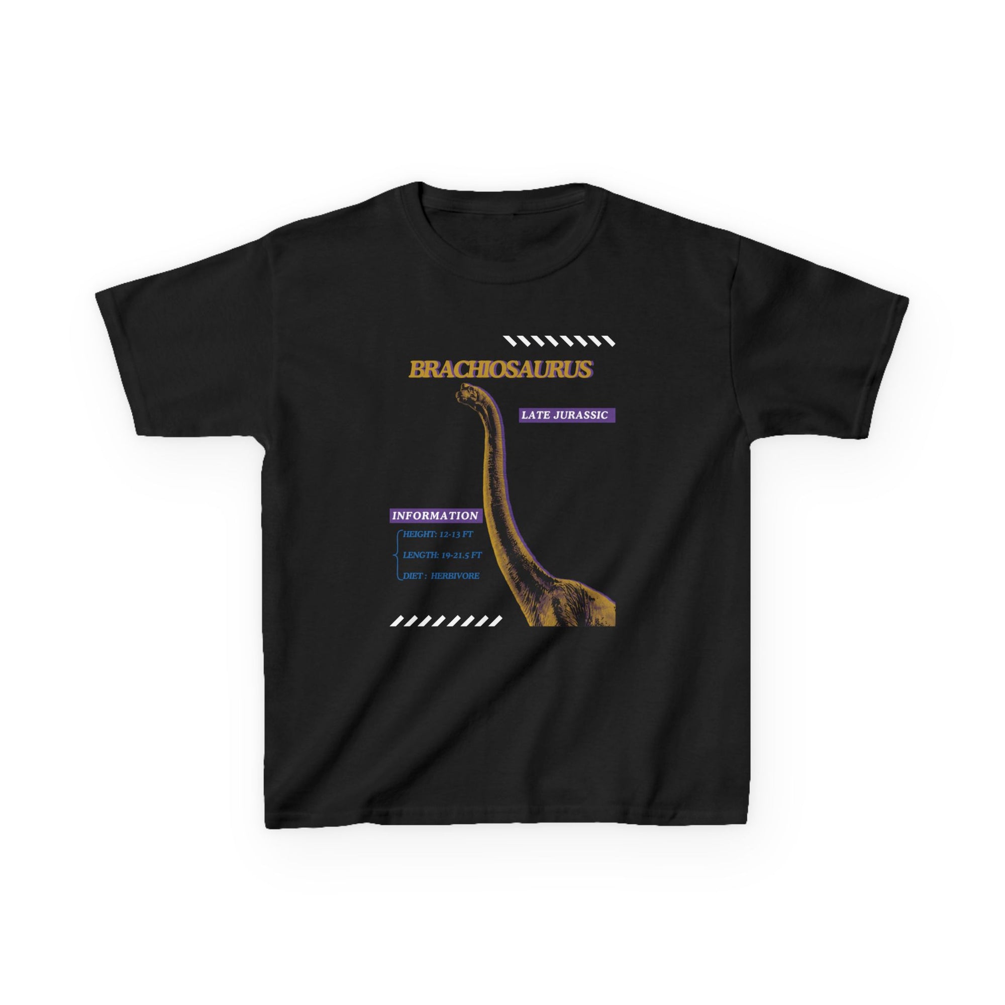 Kid Unisex Heavy Cotton Tee - Jurassic - Brachiosaurus
