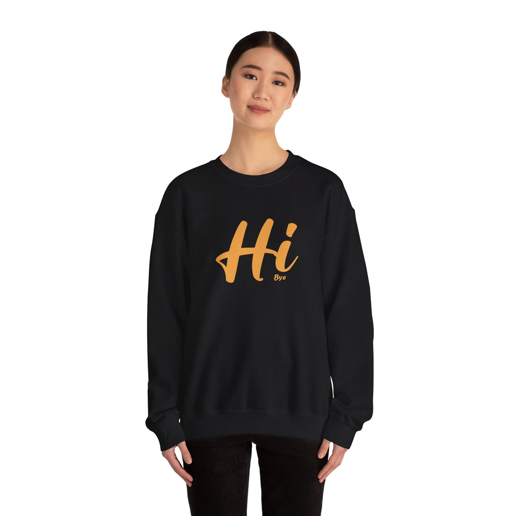 Unisex Heavy Blend™ Crewneck Sweatshirt - hi bye
