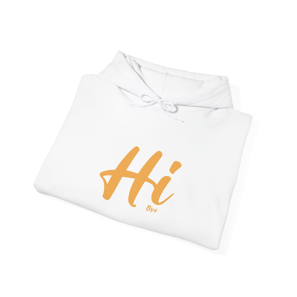 Unisex Heavy Blend™ Hooded Sweatshirt - hi bye
