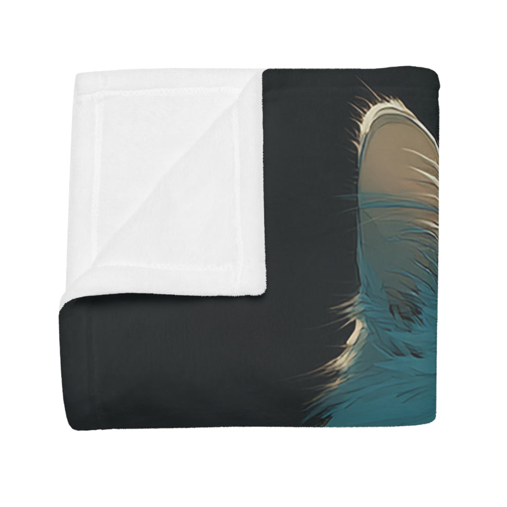 Cool Cat Fleece Blanket - Cozy Cat Lover Gift, Cat-Themed Home Decor, Stylish Pet Blankets, Quirky Gift for Cat Owners - Gcat - 0003