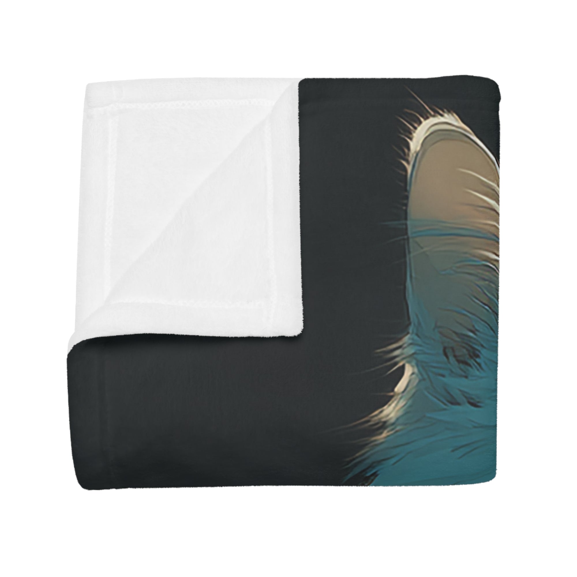 Cool Cat Fleece Blanket - Cozy Cat Lover Gift, Cat-Themed Home Decor, Stylish Pet Blankets, Quirky Gift for Cat Owners - Gcat - 0003