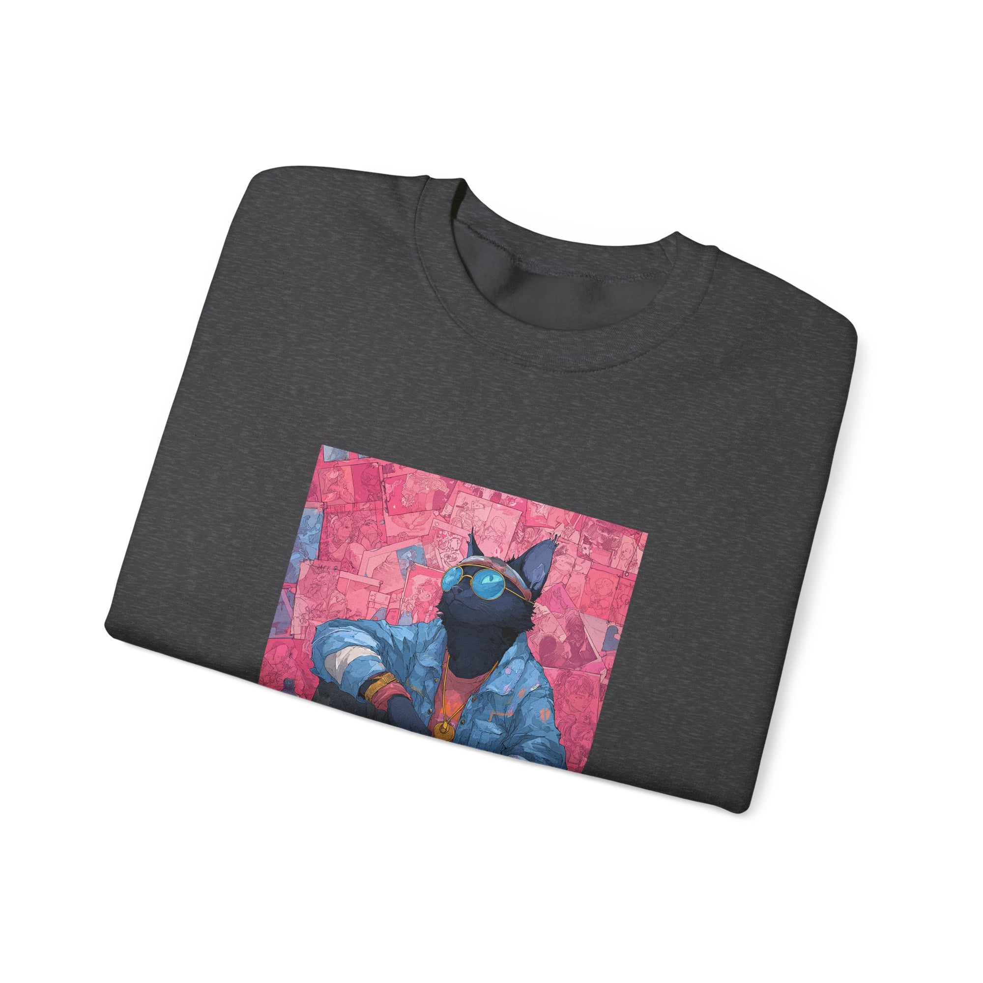 Unisex Heavy Blend™ Crewneck Sweatshirt - Creative - GCat - 0008