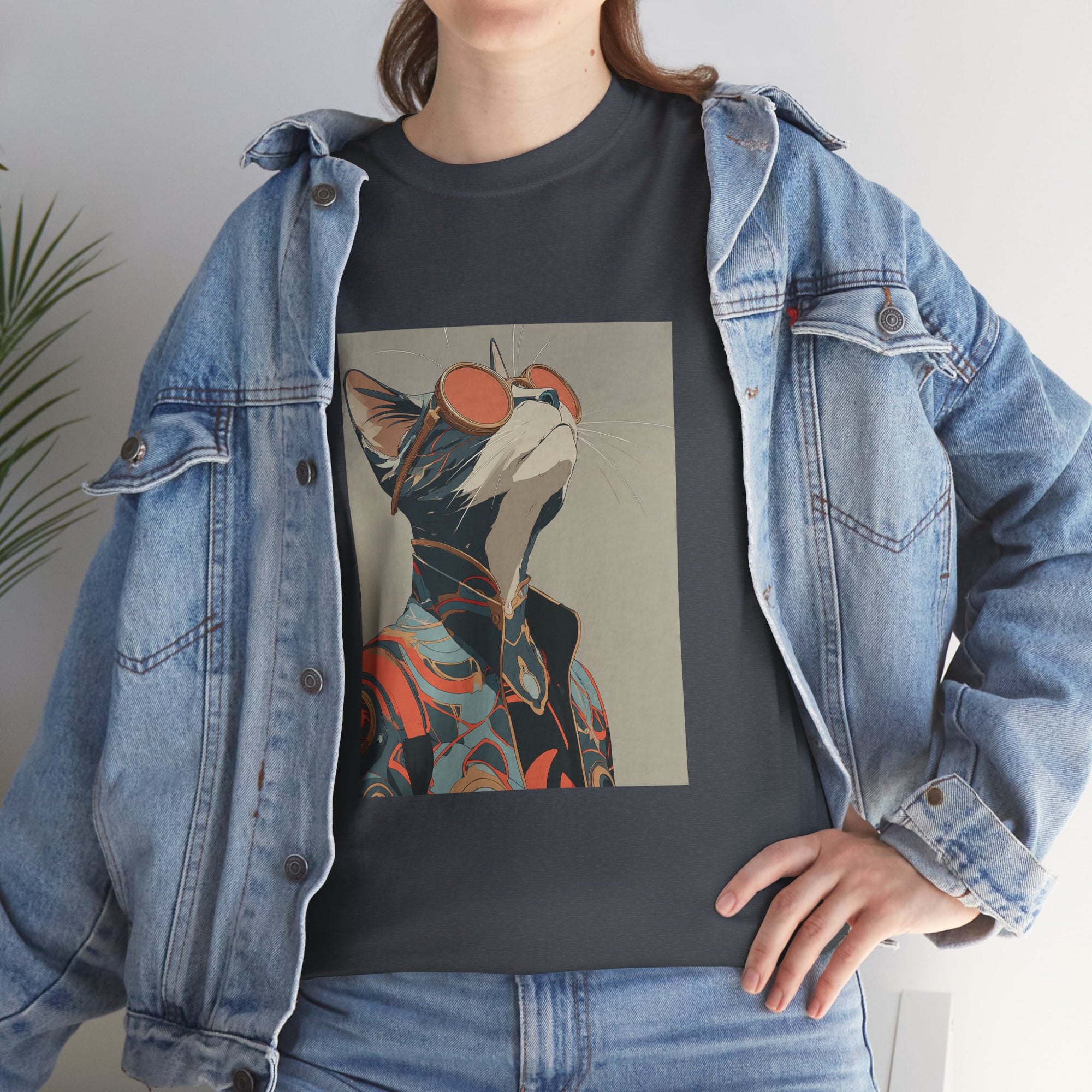 Unisex Heavy Cotton Tee - Creative - GCat - 0005