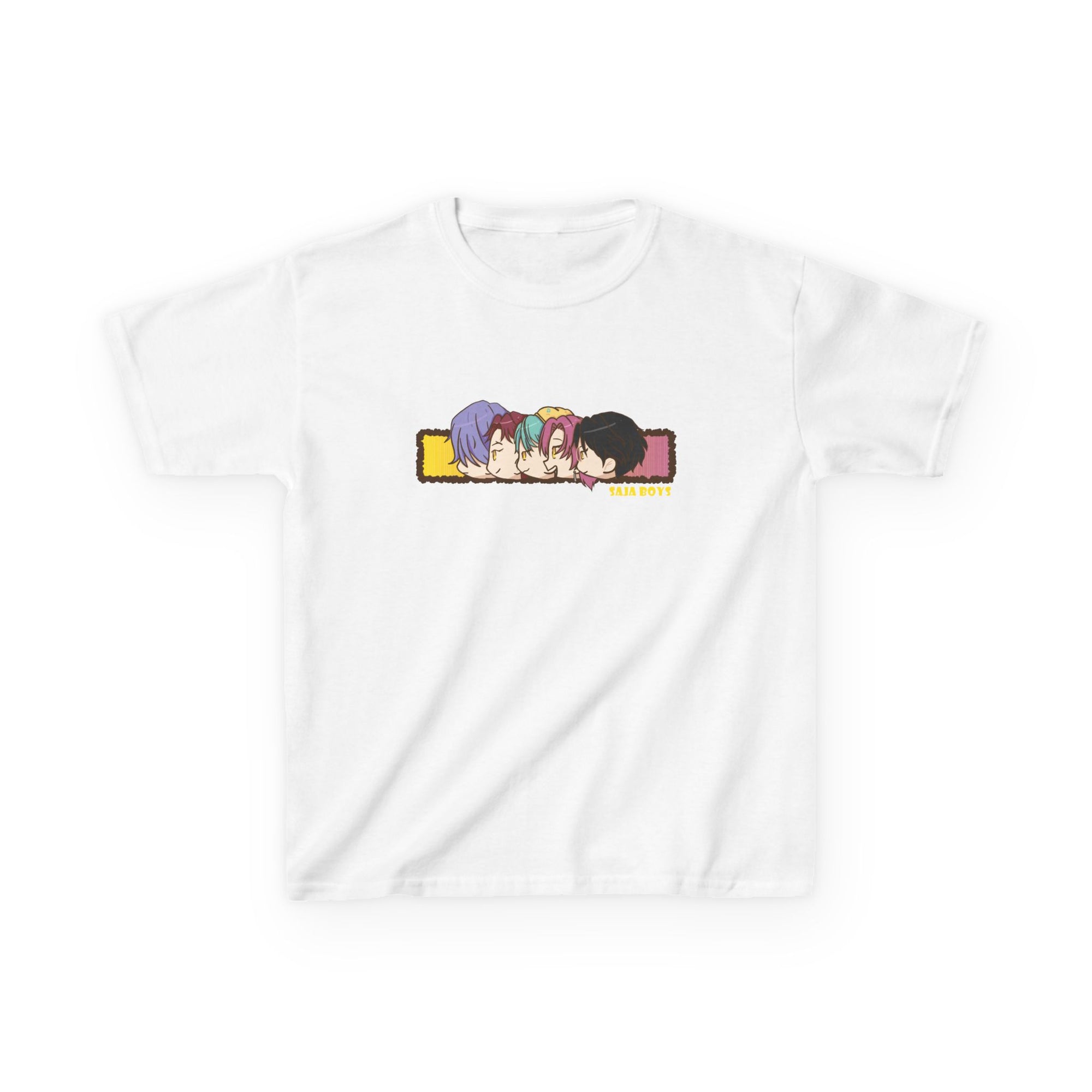 Kid Unisex Heavy Cotton Tee - Creative - KPop Demon Hunters - Saja boys