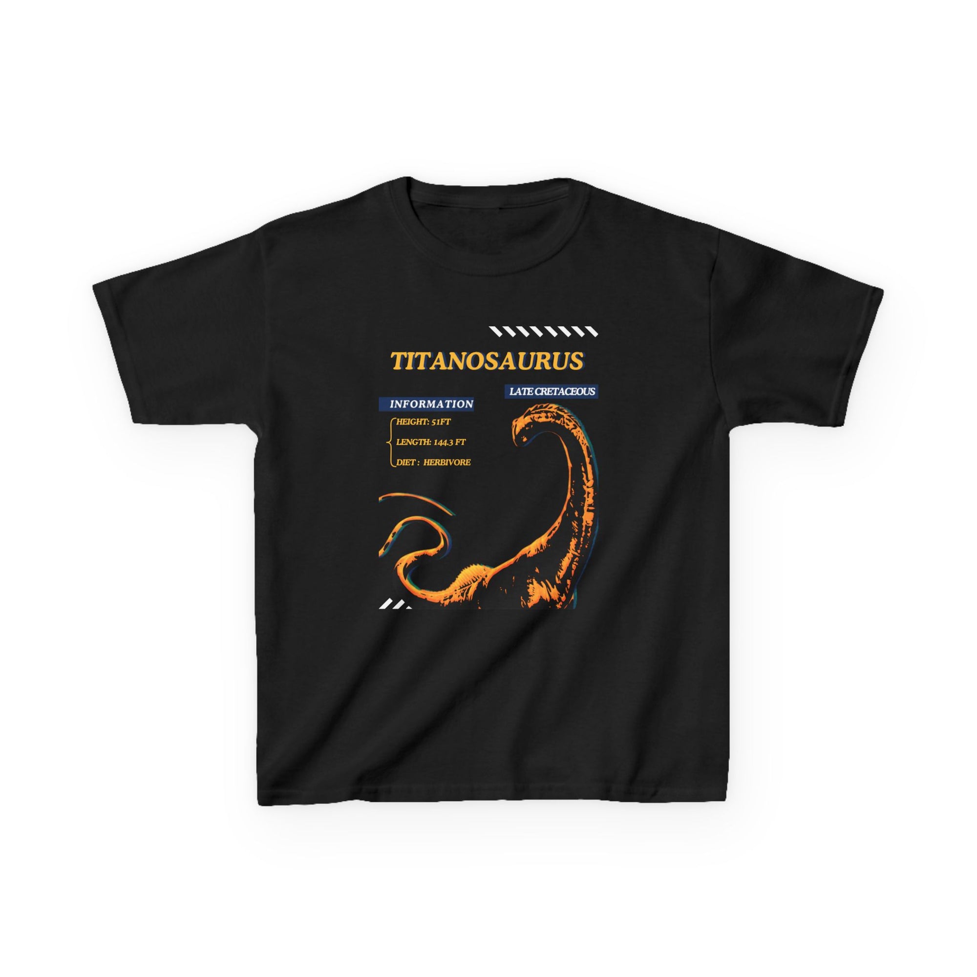 Kid Unisex Heavy Cotton Tee - Jurassic - Titanosaurus