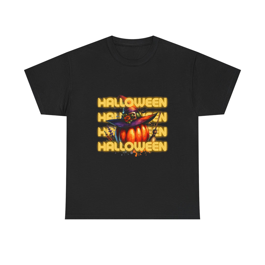 Halloween Unisex Heavy Cotton Tee - Pumkin Halloween