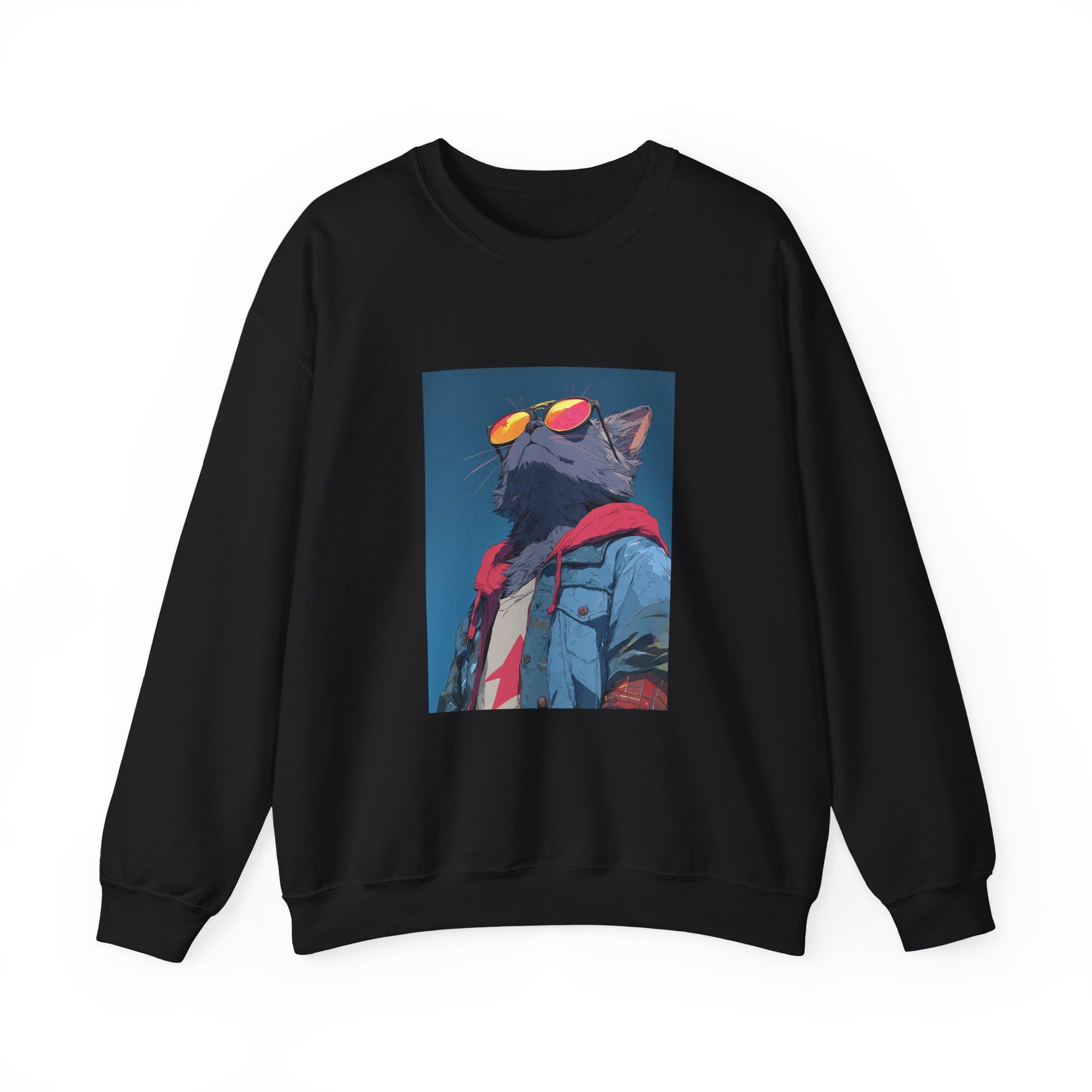 Unisex Heavy Blend™ Crewneck Sweatshirt - Creative - GCat - 0006