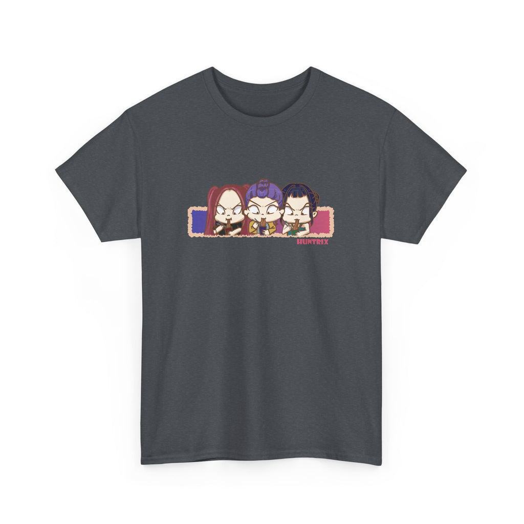 Unisex Heavy Cotton Tee - Creative - KPop Demon Hunters - Huntrix