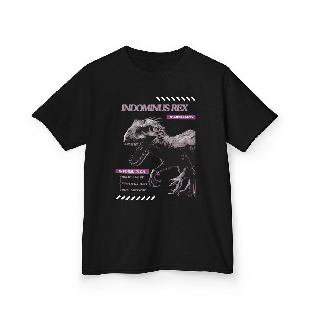Kid Unisex Heavy Cotton Tee - Jurassic - Indominus rex