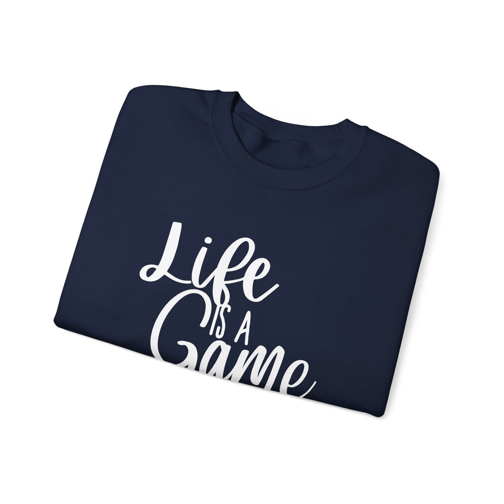 Unisex Heavy Blend™ Crewneck Sweatshirt - life is a game