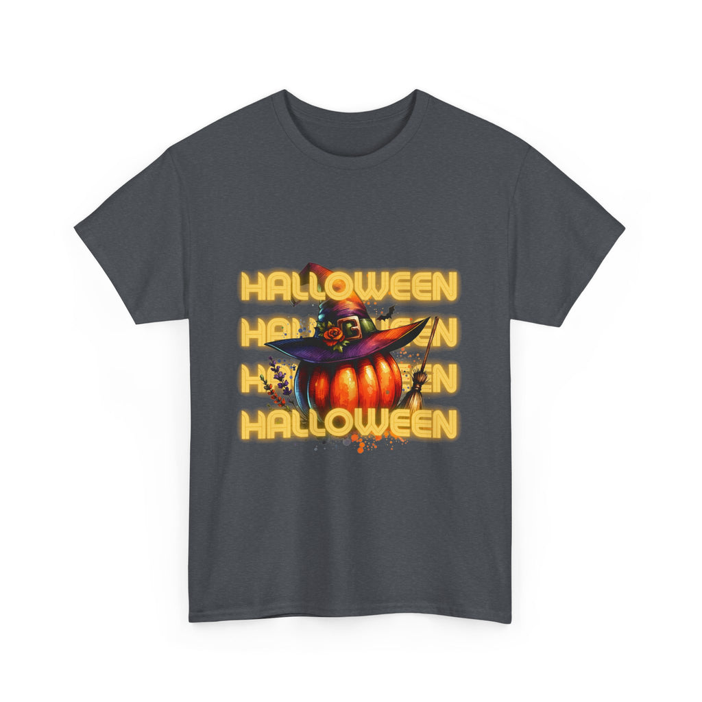 Halloween Unisex Heavy Cotton Tee - Pumkin Halloween