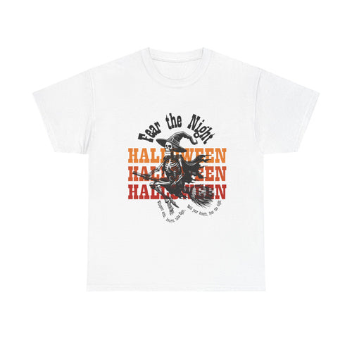 Halloween Unisex Heavy Cotton Tee - Fear the night
