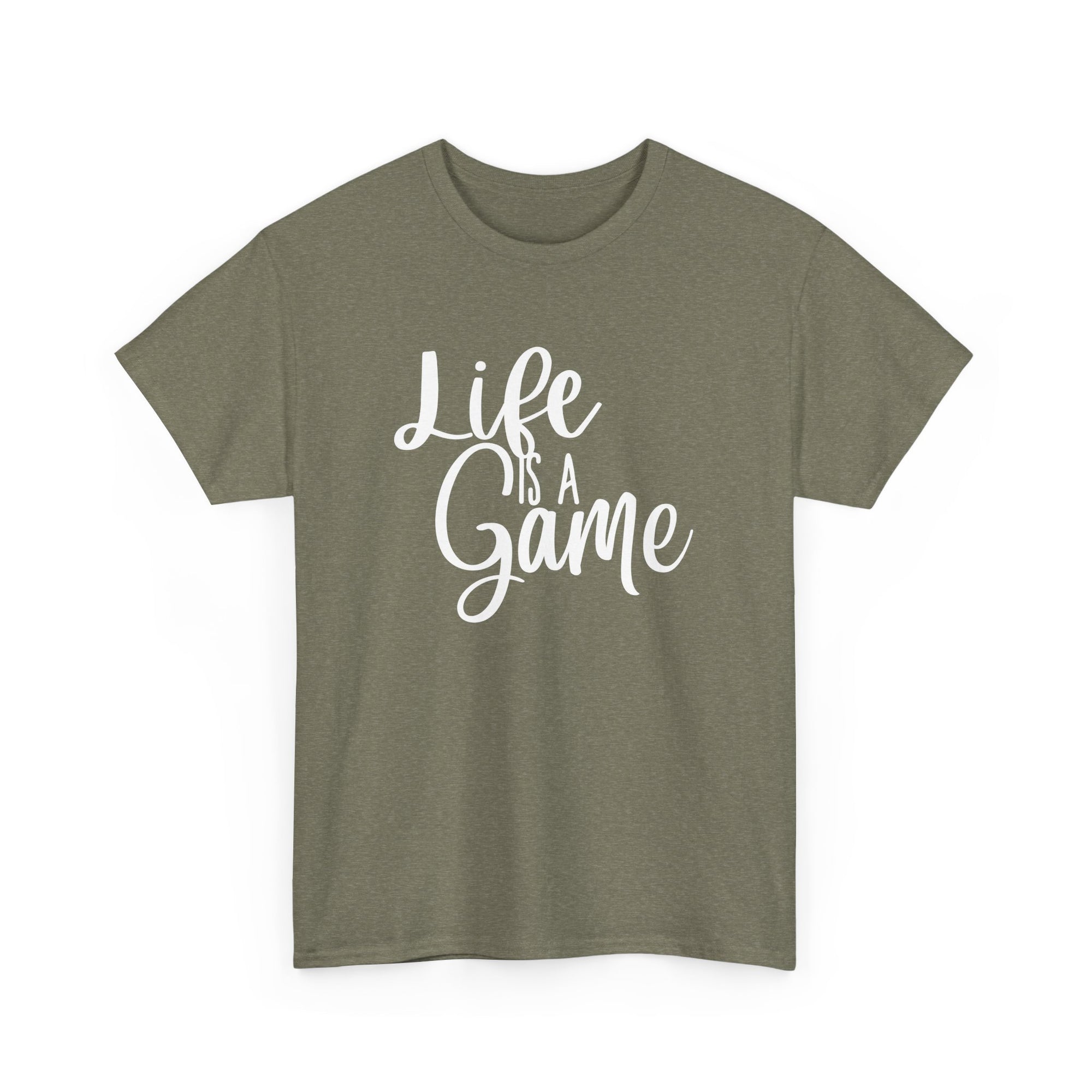 Unisex Heavy Cotton Tee - life is a game