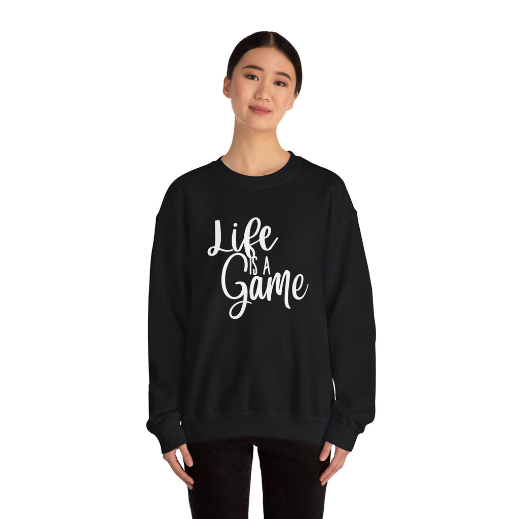 Unisex Heavy Blend™ Crewneck Sweatshirt - life is a game