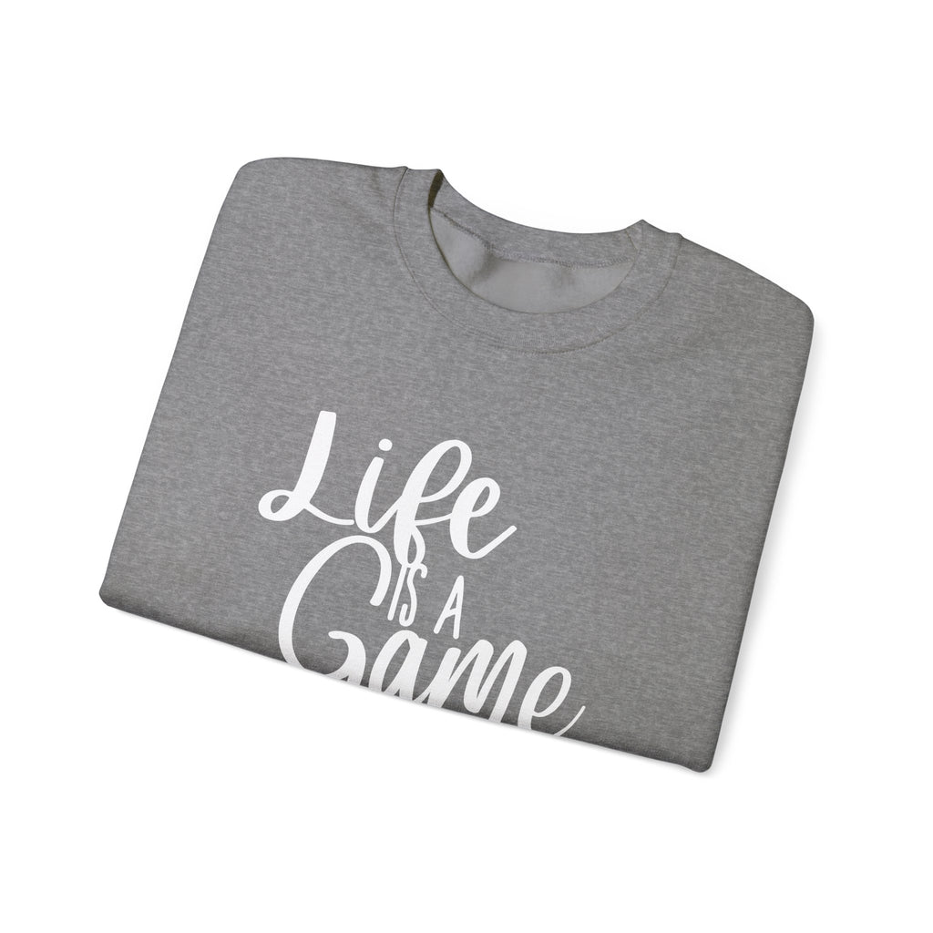 Unisex Heavy Blend™ Crewneck Sweatshirt - life is a game