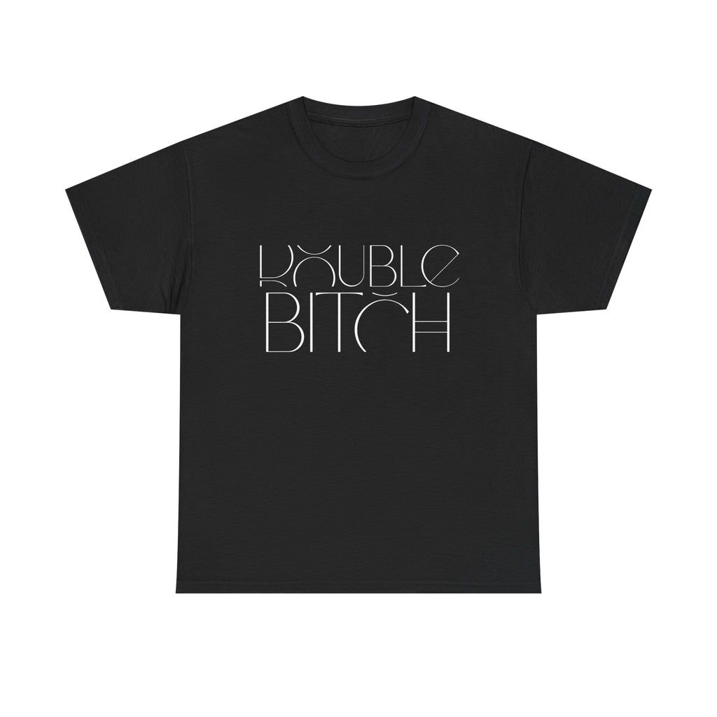 Unisex Heavy Cotton Tee - Creative Tshirt - Double bitch