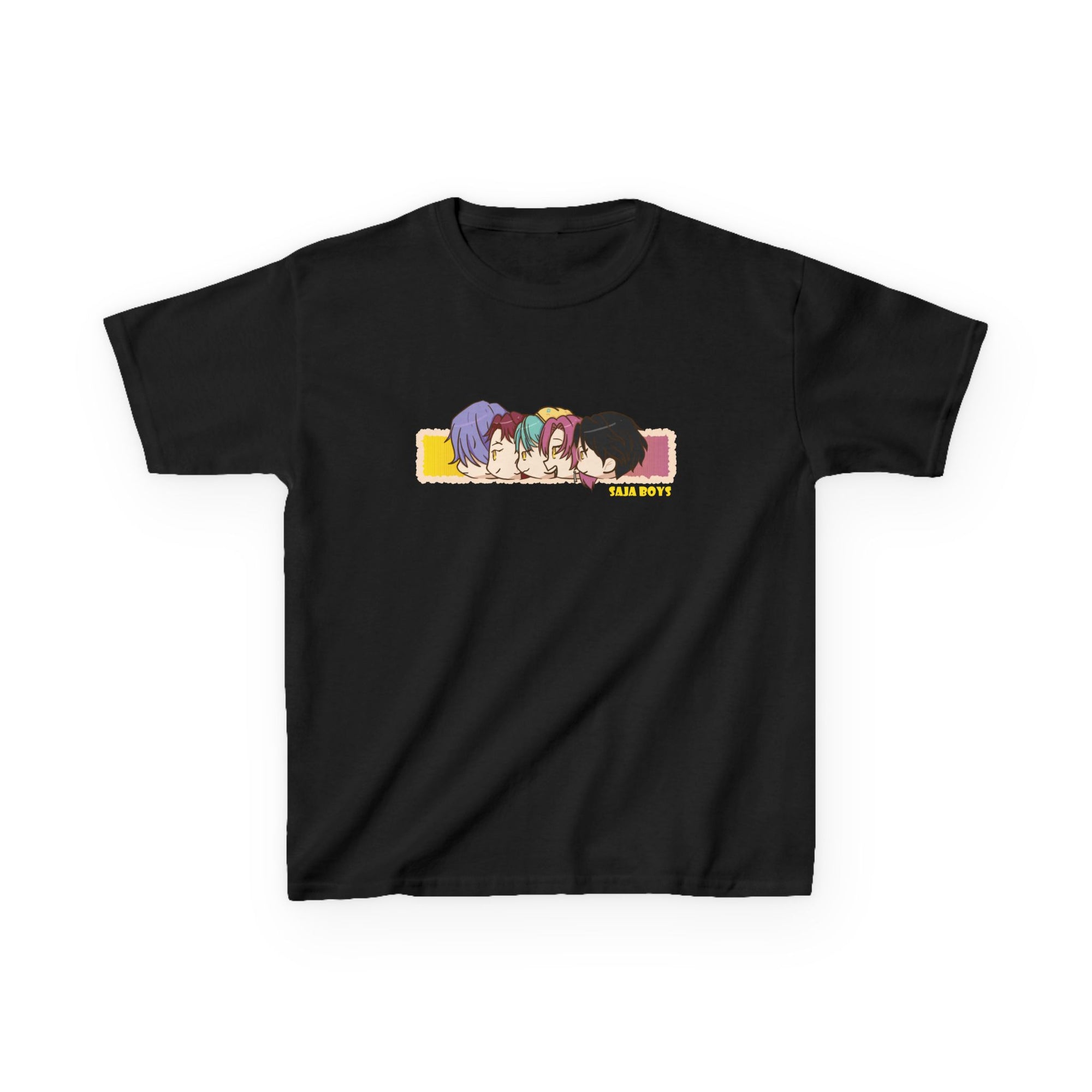 Kid Unisex Heavy Cotton Tee - Creative - KPop Demon Hunters - Saja boys