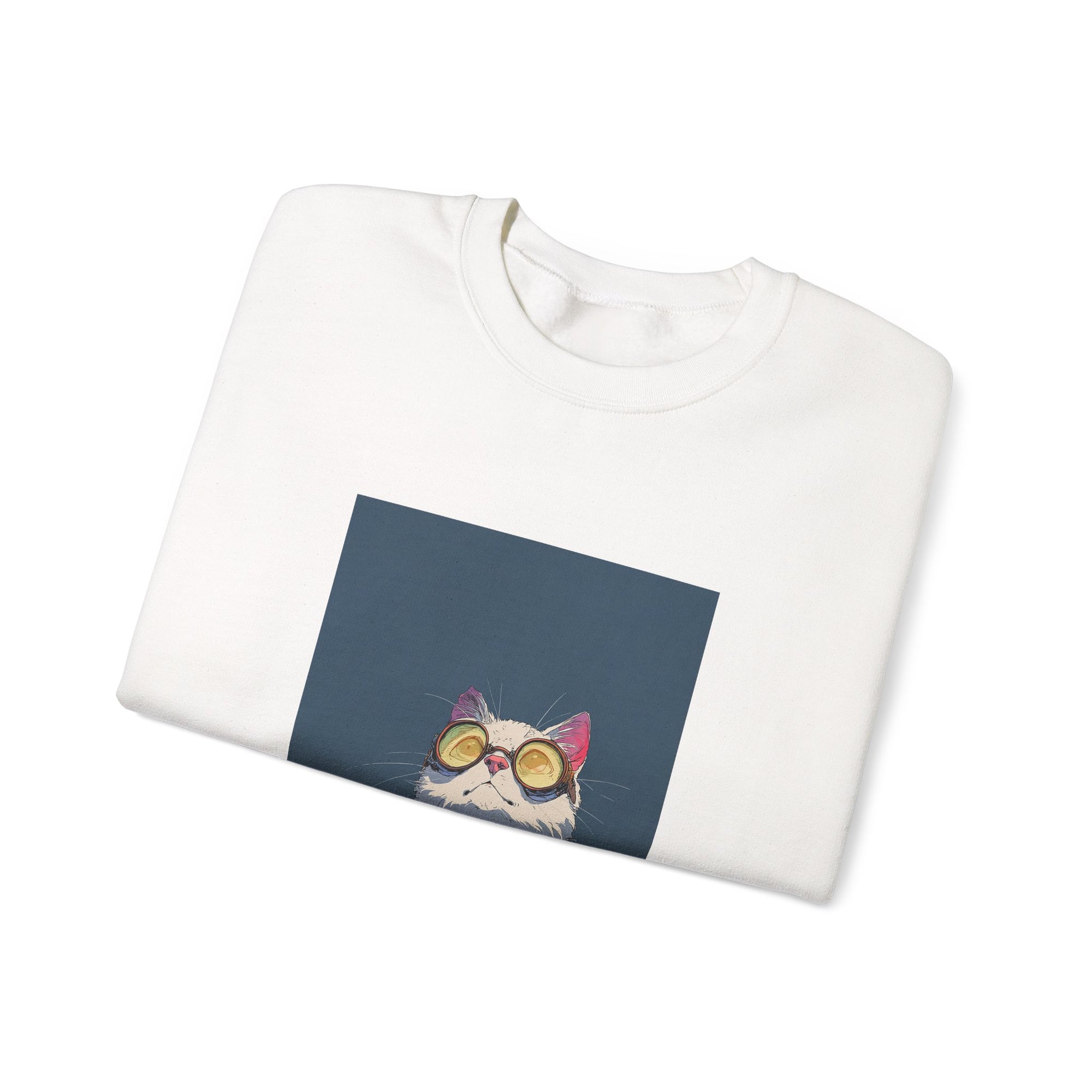 Unisex Heavy Blend™ Crewneck Sweatshirt - Creative - GCat - 0007