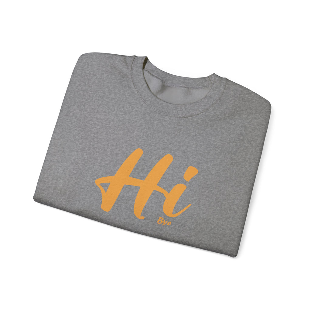 Unisex Heavy Blend™ Crewneck Sweatshirt - hi bye