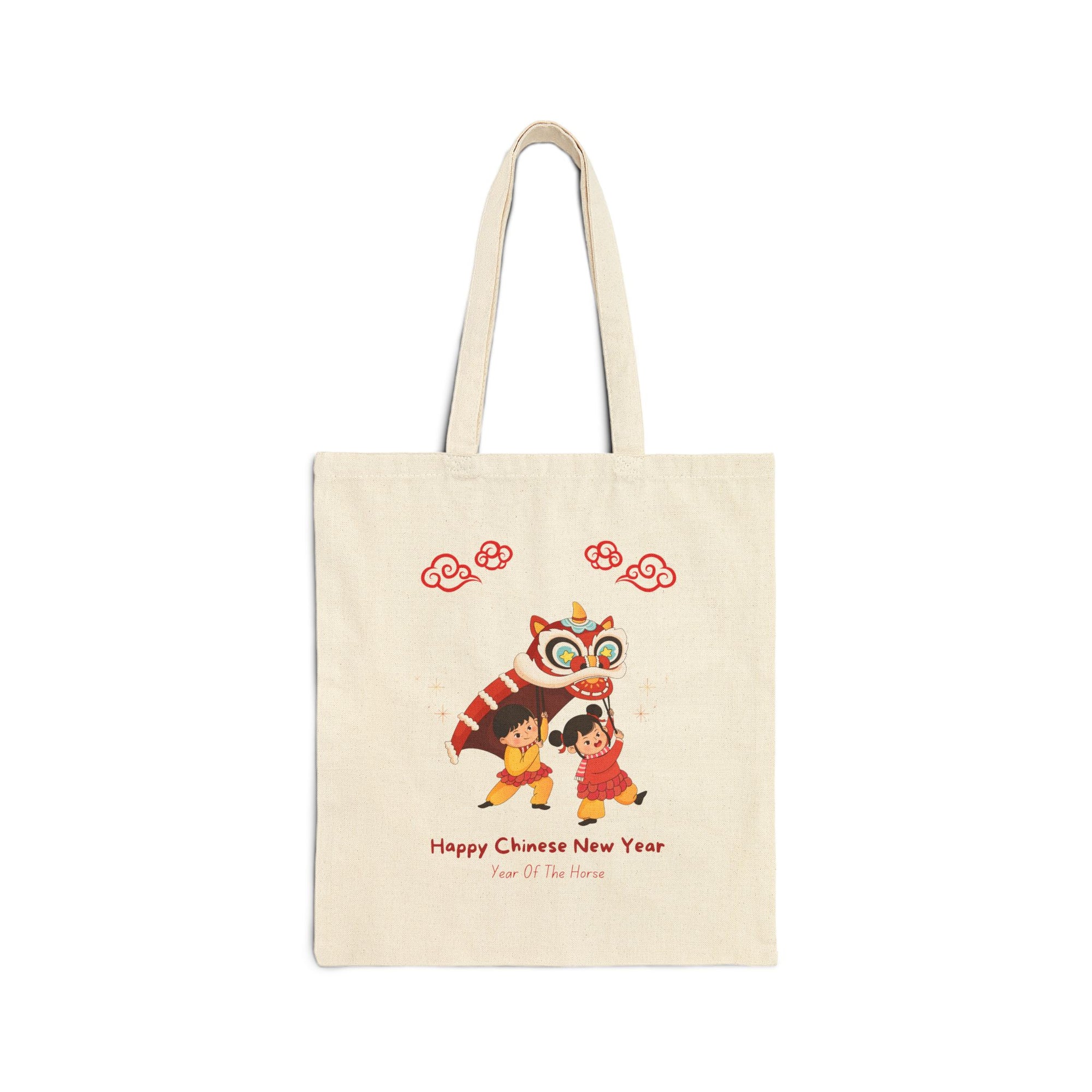 2026 Chinese New Year, Lunar New Year Horse Tote Bag, Asian Ink Painting Canvas Tote, Chinese Art Reusable Shopping Bag, Gift for Her