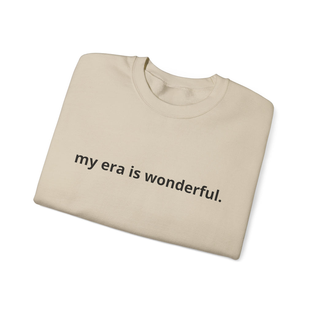 Unisex Heavy Blend™ Crewneck Sweatshirt - my era is wonderful