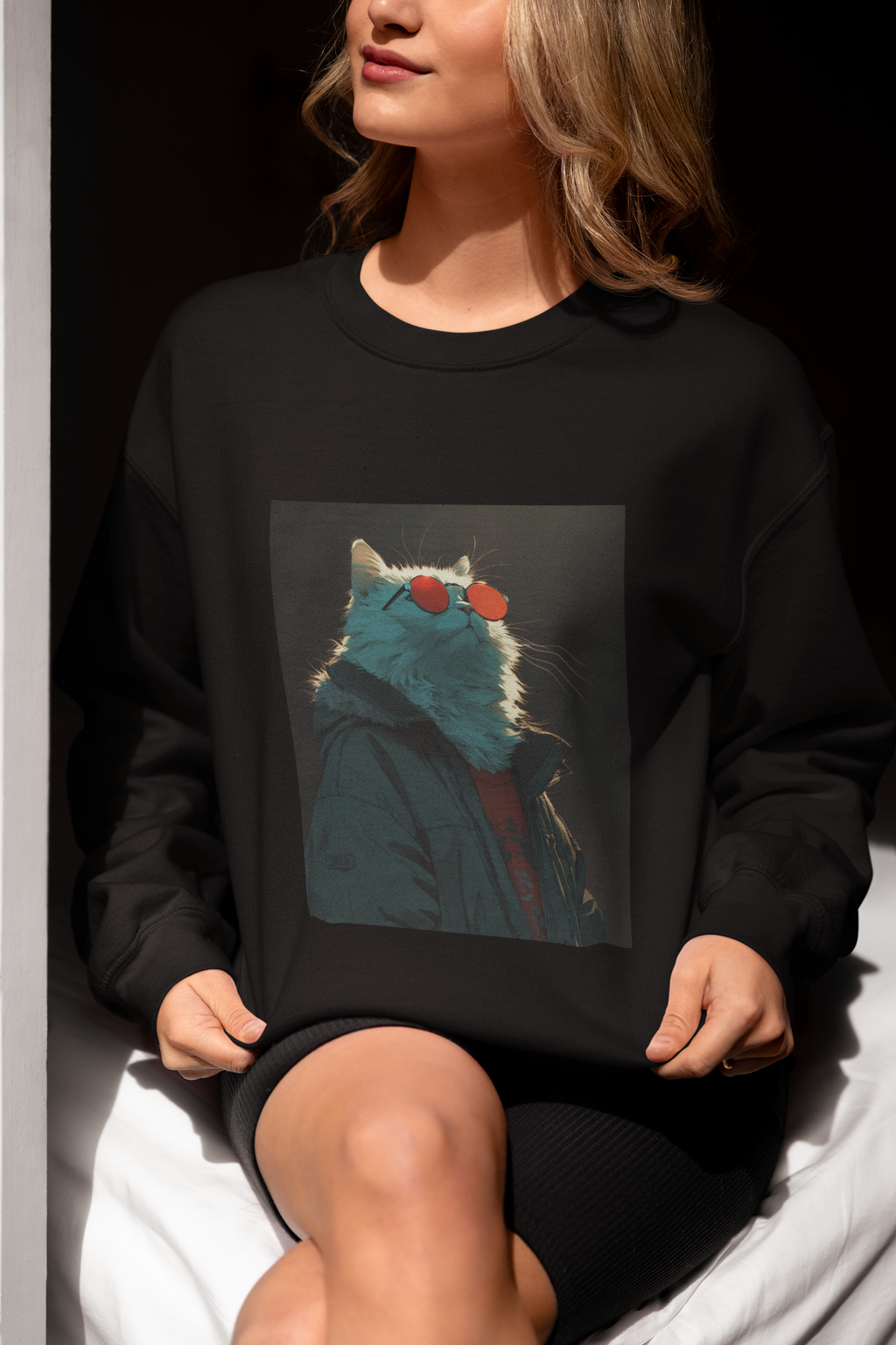 Unisex Heavy Blend™ Crewneck Sweatshirt - Creative - GCat - 0003